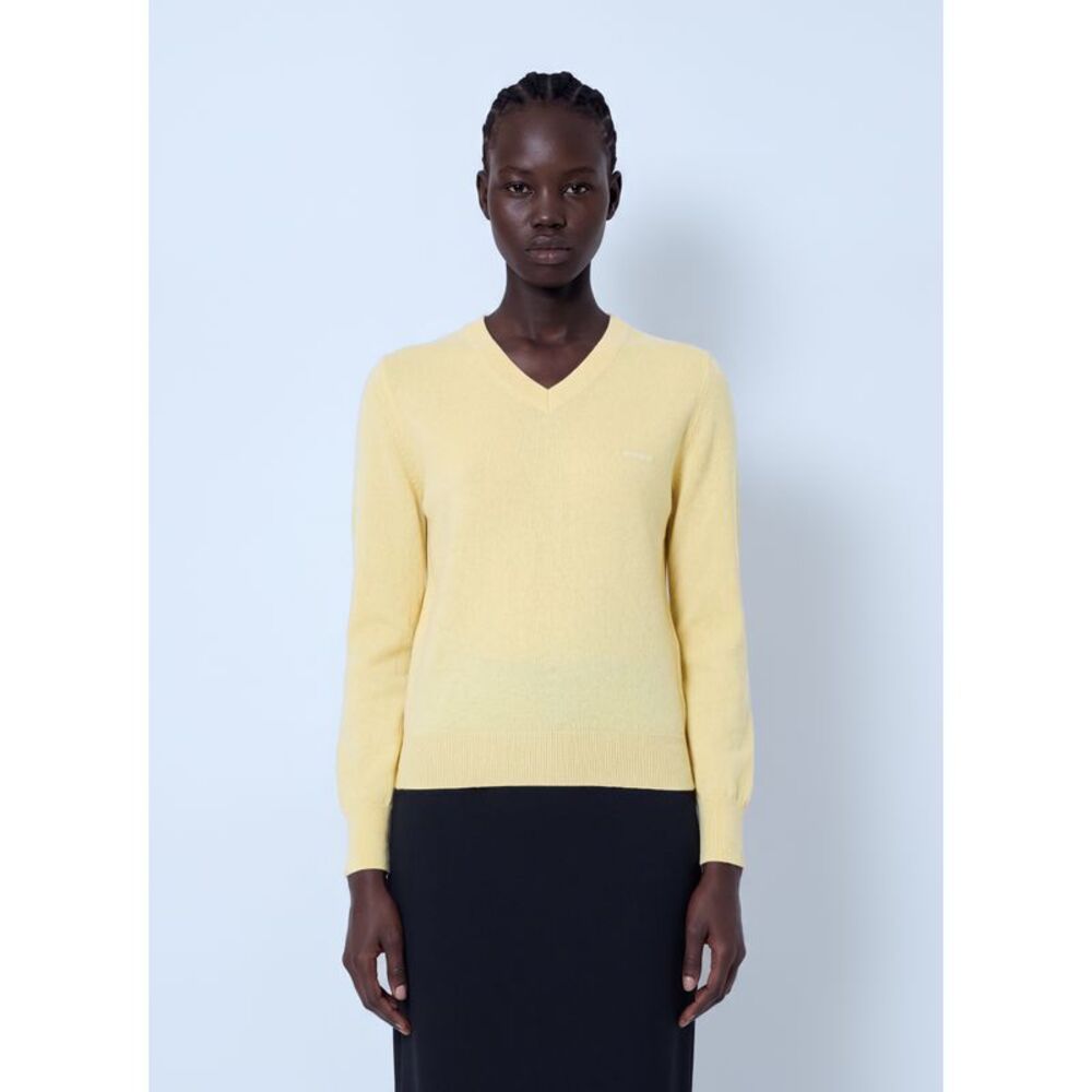 Miu Miu Women V-Neck Wool Sweater
